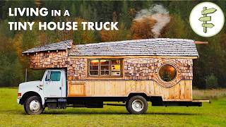 Couple Living in a Spectacular Self-Built Tiny House Truck for 8 Years – FULL TOUR