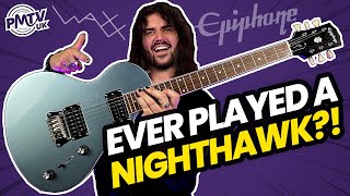 Epiphone WAXX Signature Nighthawk Studio - A New Take On The Quirky 'Forgotten' Gibson Model!