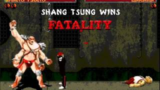 Mortal Kombat 2 - Fatality Shang Tsung