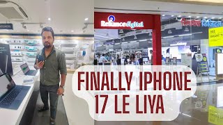 “iPhone 17 ले लिया! इसका Future Level Design देखो 😱🔥” || Buying Iphone 17 ❤️💯#vlog #iPhone17