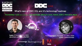 DDC Live on Zoom with Larry O'Connor, CEO, OWC