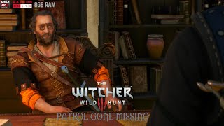 The Witcher 3 Contract : Patrol Gone Missing [Full Gameplay]