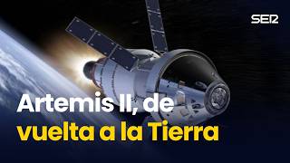 The ARTEMIS II mission begins its RETURN TO EARTH