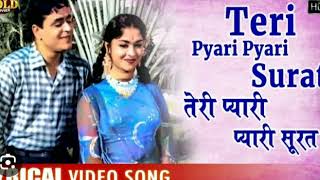 TERI PYARI PYARI SURAT KO  (SASURAL 1961 )