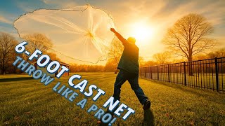 Easy way to throw a cast net! Throwing the easy way!