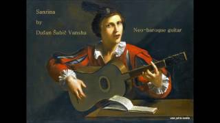 Neo-baroque guitar Sanzina