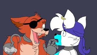 Foxy scares Luna (short Animation)