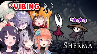 Hololive Girls Loving SHERMA in Hollow Knight Silksong!!!【Hololive】