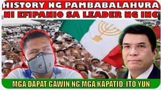 EPIPANIO PWEDENG MA TAKE DOWN ANG CHANNEL PAG NA MASS REPORT NG MGA KAPATIRAN NG INC
