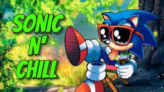 Sonic Sits Under A Tree