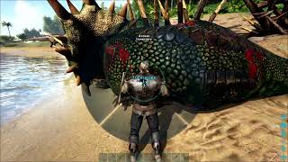 Taming another animal in Ark Survival Evolved!!
