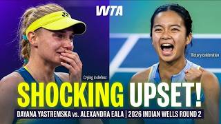 "I CAN'T BEAT HER!" 😭 Yastremska’s Shocking Collapse vs. Alex Eala.