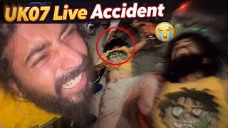 😱Live accident of UK07 rider (babu bhaiya) 😭😭  @TheUK07Rider last instagram live