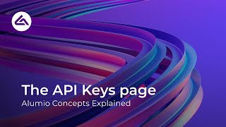 The API Keys page