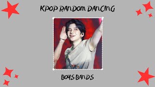 KPOP RANDOM DANCING ONLY BOYS BANDS