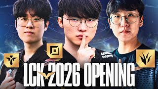 LCK SEASON 2026 OPENING