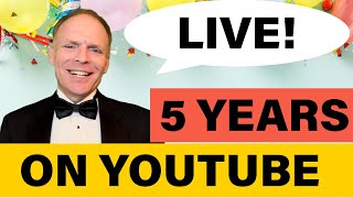 5 Years on YouTube plus a Top 10 List - LIVE!