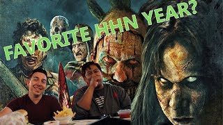 OUR FAVORITE YEAR AT HALLOWEEN HORROR NIGHTS??? | TLEV Q & A