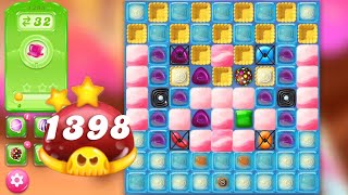 Candy Crush Jelly Saga Level 1398 || Hard Level || 2 Stars 🌟🌟