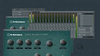 Valve System VA645 - Serial Combination of TWO plug-ins for Heavy Fat vacuum tube sound! Mix Drums