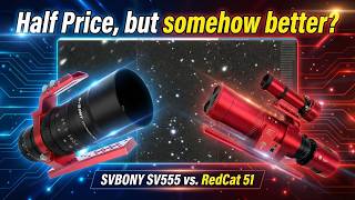 Can the SVBONY SV555 Compete with the RedCat 51?(1-Hour Stack Shootout) | Unboxing, Assembly, Review
