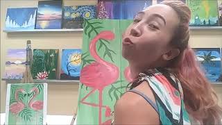 RunJoeRun and Koko Charli -Who I Used to Be (with 60 sec Flamingo painting)
