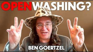 Ben Goertzel says open weights are not truly open source