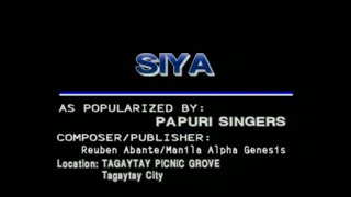 12. SIYA - Papuri Singers