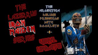 Iron Maiden Update & The ARGENTINA DELUXE PRESSINGS with Booklets!