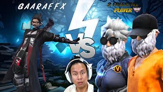 2 Freestyle Pllyer Vs Gaaraffx 💝 FreeFire Only Head Shot 👺 Game Play 💀 Must Watch 😽