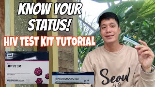 KNOW YOUR STATUS, HIV TESTING KIT TUTORIAL PHILIPPINES