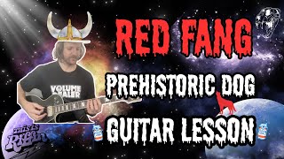 Red Fang - Prehistoric Dog full guitar lesson tutorial + TAB