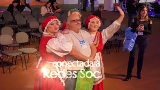 Elfus na NataShow 2016 - LiveScreen - Tela Interativa