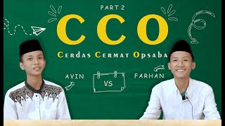 NAMA ANNUQAYAH DIAMBIL DARI NAMA KITAB YANG DIKARANG OLEH??? | FARHAN VS AVIN | CCO Part 2