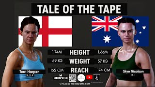 Terri Harper vs Skye Nicolson | Undisputed Full Fight