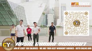 SUNDAY MORNING WORKOUT LIVE FROM MARINA BAY SANDS WATERFRONT PROMENADE WITH METAFITNESS