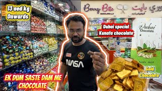 Cheapest chocolate in Dubai shopping in Abu Dubai Musaffah Chocolate bazaar in Dubai best shopping 