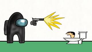 Skibidi Toilet Vs Among Us Part 2 (Animation Meme)