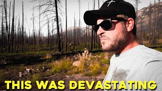 (THIS WAS DEVASTATING) I Finally Made it to Jasper | The Canadian Town Almost Lost to Wildfires