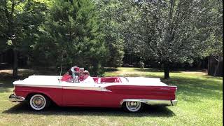 1959 Ford Skyliner Retractable Top Time Lapse