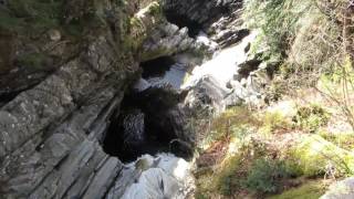 The Waterfalls Falls of Bruar at Blair Atholl.