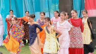 6th Class dance on #jhanjhar song #teejfestival