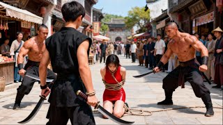 Sister About to Be Executed—Kung Fu Boy Took Action & Wiped Out All Enemies!