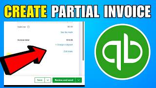 How To Create A Partial Invoice In QuickBooks Online (2026) (Complete Guide)