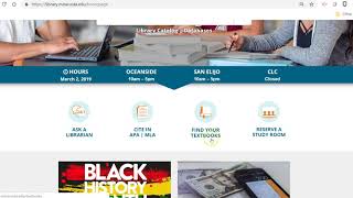 Introduction to the MiraCosta College Library