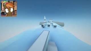 Button Mash plays Clustertruck #3  ICE ROAD TRUCKERS!