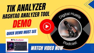 Tik Analyzer Demo - Hashtag Analyzer Tool Demo