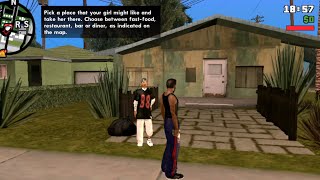 GTA SA | CJ | ✨ girl friend date 🥰 #GTA