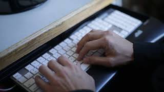 Grow Your Typing Speed। How To My Typing Speed । Close Up Video Of Hands Typing On Computer Keyboard