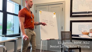 Your First Day in Sales LIVE - Senior Living Sales Training - Part 1